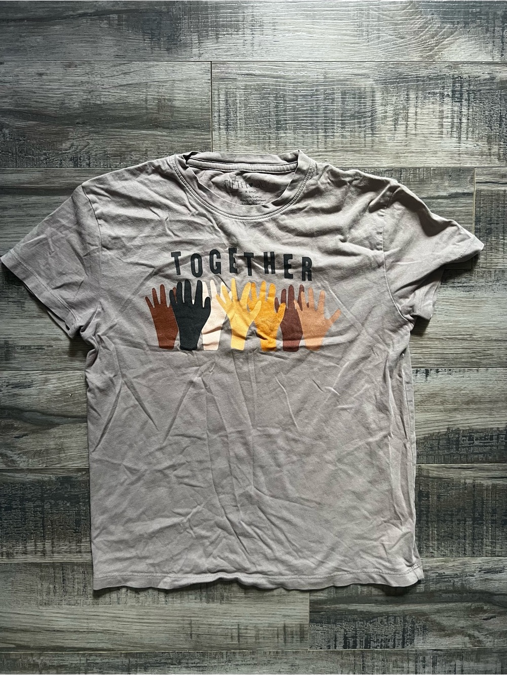 Fifth Sun graphic t-shirt  "TOGETHER"